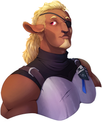 Full color bust Full color bust
